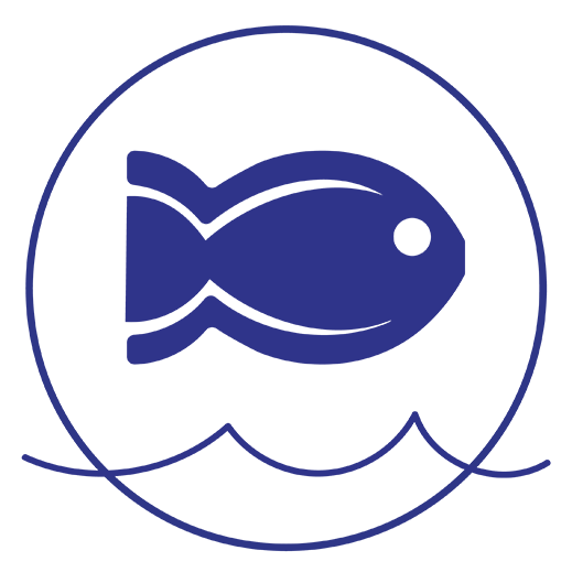 logo  przedstawiające serce z obrysem ryby w środku oraz napis Bardzo cenne MAŁOCENNE